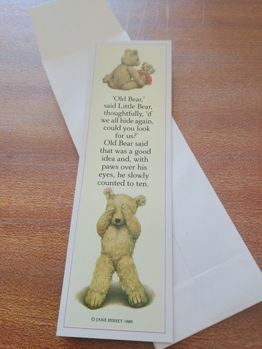 Old bear jane hissey - bear, 1989