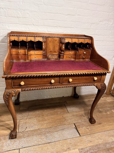 Mahogany desk georgian - mahogany, style