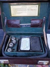 Vintage Velometer g & c electrical complete working cased with instructions