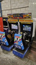 Sega Rally arcade machine coin operated
