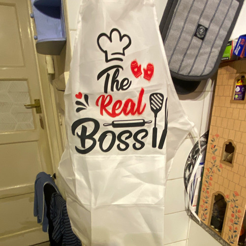 Bib apron the - "the, real