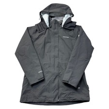 Craghoppers Gore-Tex Jacket Waterproof Rain Walking Hiking Grey Womens Uk10