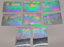 1991 Topps TOXIC CRUSADERS Complete Hologram Set 1-8 Trading Card Stickers