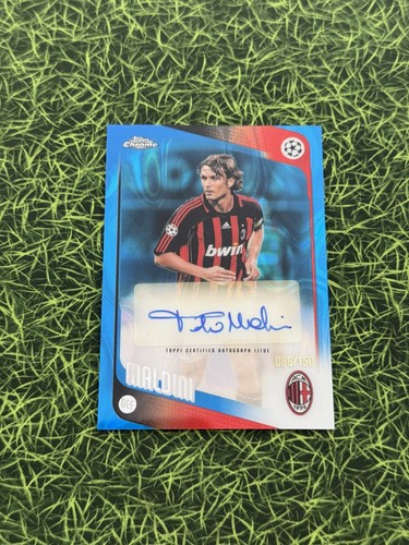 Paolo maldini auto 150 topps - /150,