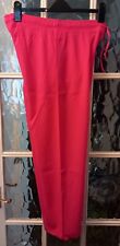 Damart Ladies Crinkle Trousers Lightweight Pink Size 16 - NEW