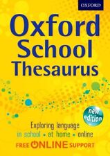 Oxford School Thesaurus By Oxford Dictionaries