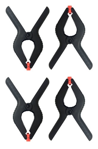 Plastic spring clamps - 6",
