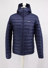PATAGONIA DOWN SWEATER HOODY MENS INSULATED JACKET NEW NAVY BLUE RRP £280 EG