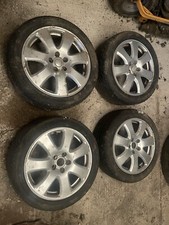 Jaguar 17” Alloy Wheels With Tyres 225/45/17 X S Type