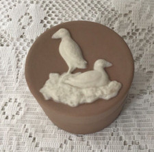 Horizon Porcelain Scotland Puffin Trinket Pill Box