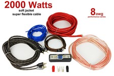 2000 Watt Cable 8 Guage Fast &