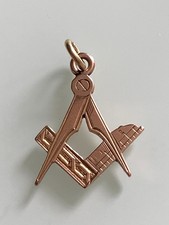 Antique 9ct Gold Masonic