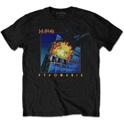 Def leppard pyromania black - def,
