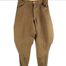 1910s WWI US Army Khaki Wool Cavalry Breeches WW1 Jodhpurs Pants Handmade Pant