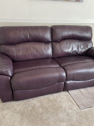 Leather sofa seater and - sofa,