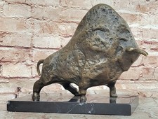 Mid-Century Modern Bronze Bull