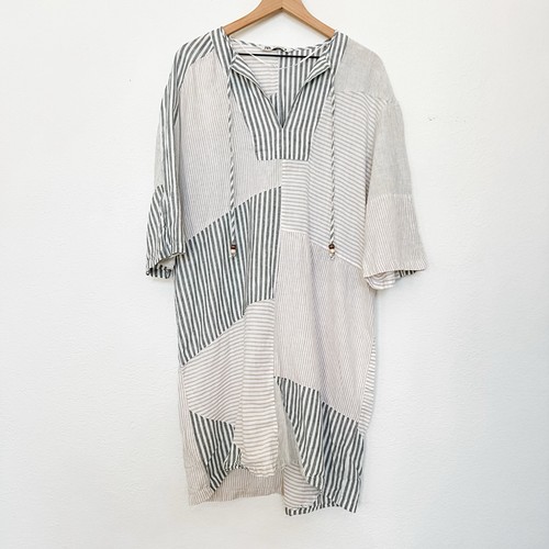 Zara patchwork tunic dress - zara, m
