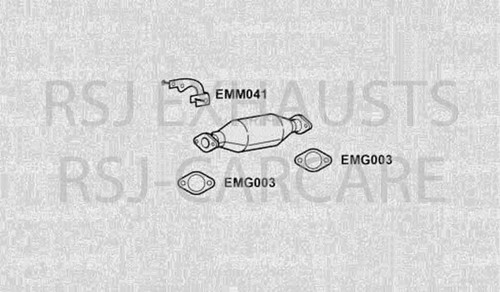 Ecdn5001 catalytic converter - ecdn5001,