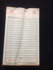 Vintage Twinlock Scribe 654 2-Part Memo Ruled Refill