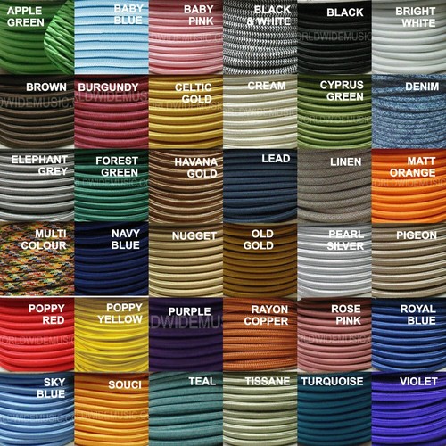 Round core amp braided - core,