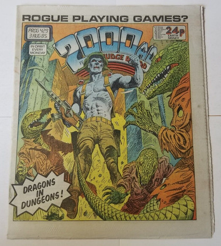 2000ad judge dredd - w/, prog