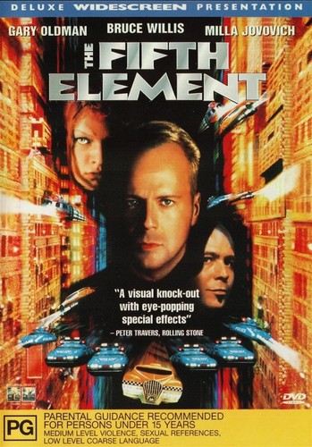 The fifth element dvd - the,