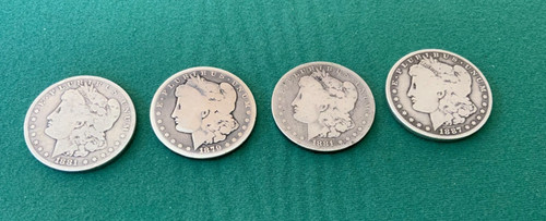 Morgan silver dollar set - morgan,