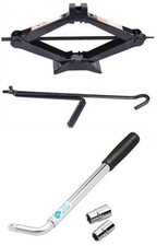 Heavy Duty 1Ton Scissor Car Jack +Wheel Brace fits NISSAN MICRA (SJ1+WB)