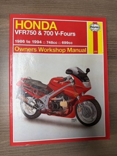 Honda vfr750f haynes manual - vfr750f,