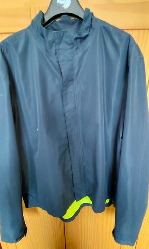 Mens navy cycling raincoat - mens,
