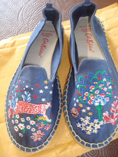 Cath Kidston embroidered  blue