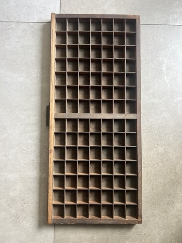 Vintage printer tray - tray, drawer