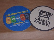 Craven Brew beermat -