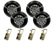 Silver 8' Lasso Strap 2"