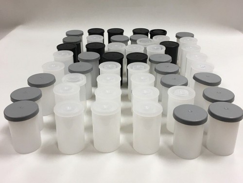 Empty 35mm film - empty, canisters