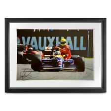 Nigel Mansell signed ‘Taxi