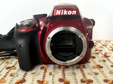 Nikon D3300 DSLR Camera Red