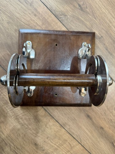 Toilet roll holder with - (toilet,