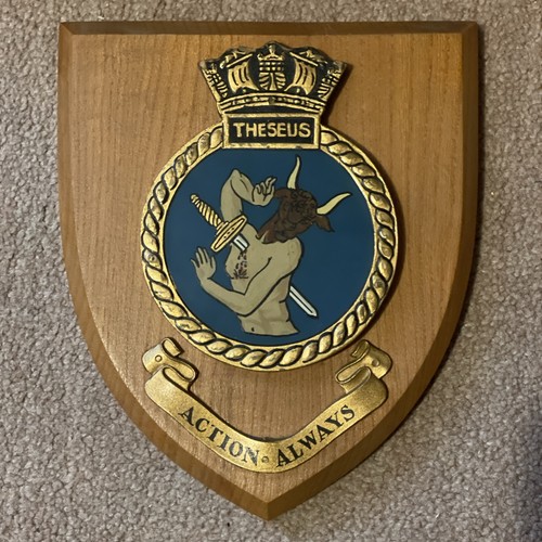 Vintage hms theseus carrier - vintage,