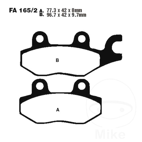 Ebc brake pads - brake, sintered