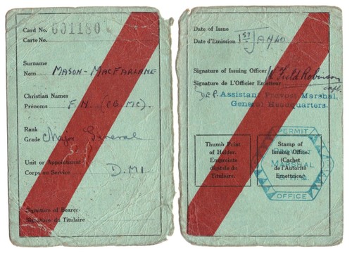 1940 bef director - director, military