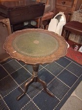 Vintage Wooden Tripod Side
