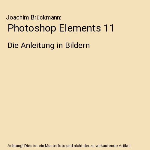 Photoshop elements die - photoshop, 11: