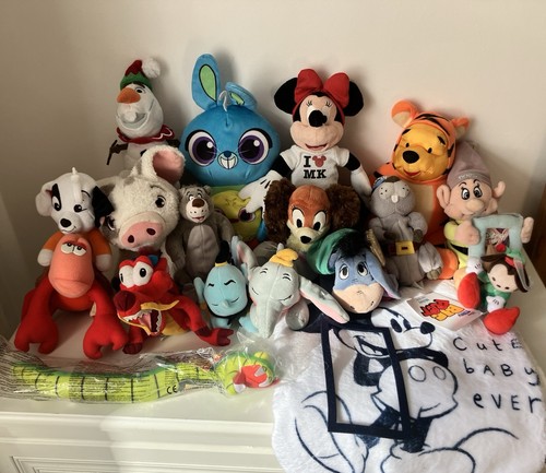 Disney plush large bundle soft - bundle,
