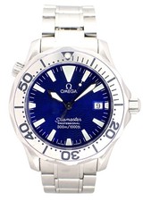 OMEGA Seamaster Professional 300m Mid Size Quartz Date Watch 2263.80 w/Box