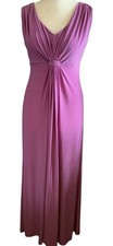 M&S Cocktail Maxi Dress Heather Purple Women's UK 8 BNWT Party Occasion 