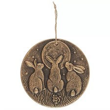 Moon Shadows Terracotta Plaque