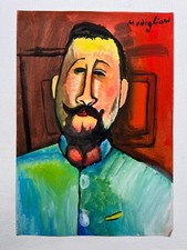 Amedeo Modigliani Drawing On