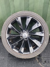 VW TURBINE ALLOY WHEEL & TYRE 235/40 - VW SCIROCCO PASSAT CC - 3C8601025D