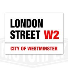 Metal Wall Sign - Various